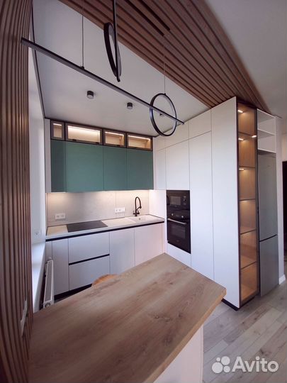 Кухня с барной стойкой на заказ