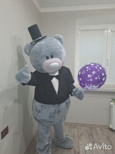 Мишка Тедди поздравления,аниматор