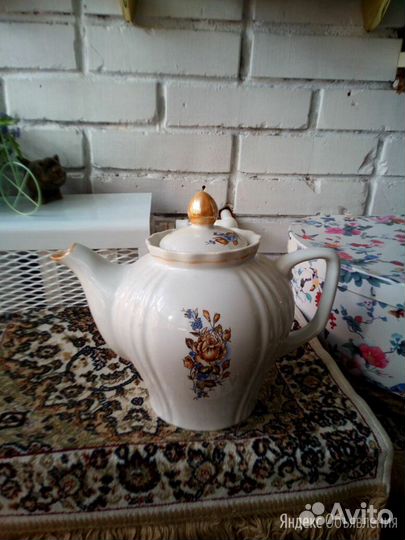 Доливочный чайник рижский фарфоровый завод