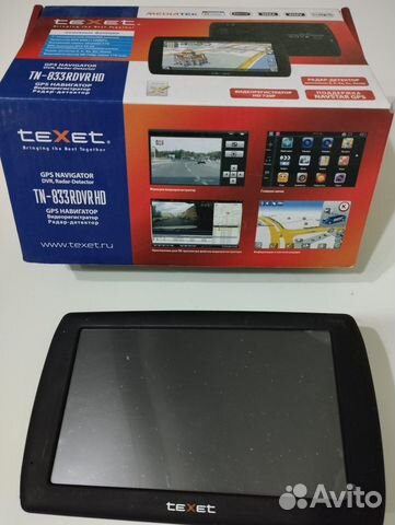GPS навигатор Texet