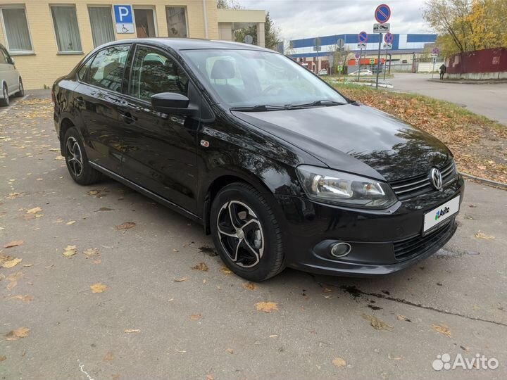 Volkswagen Polo 1.6 AT, 2014, 142 500 км