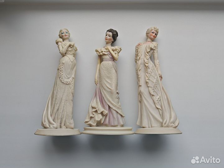 Крупные статуэтки Capodimonte. А Belcari. Италия