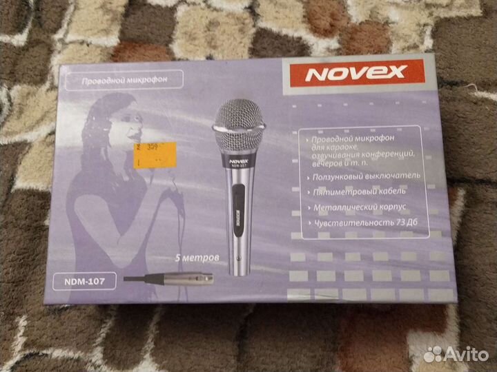 Микрофон Novex