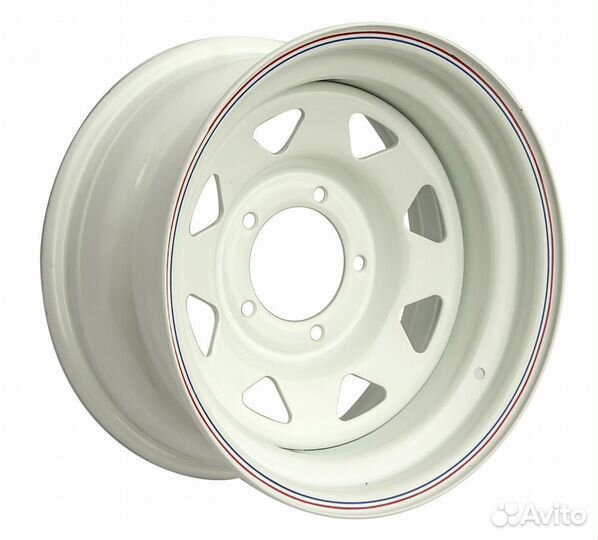 Off-Road Wheels диск УАЗ стальной белый 5x139,7 8x