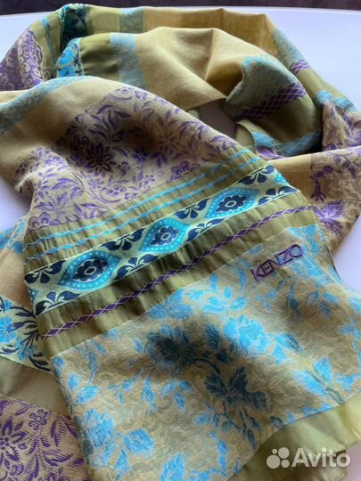 Kenzo, оригинал, палантин, шаль