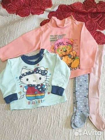 Вещи пакетом для девочки