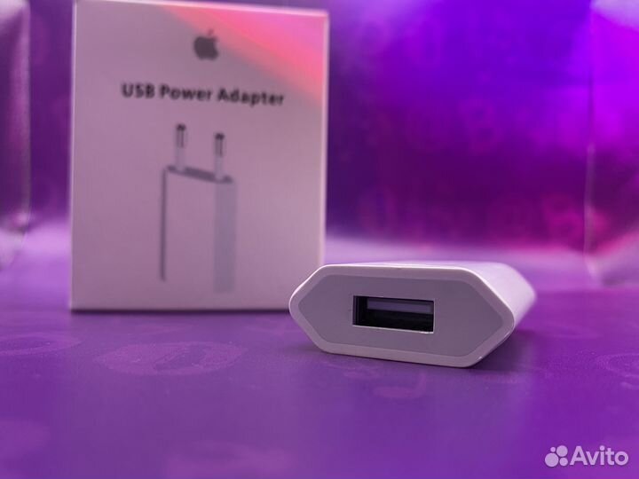 Зарядный блок USB 1A - Apple