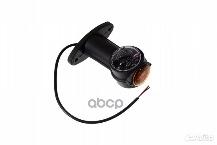 Фонарь габаритныйрожок LED 24V 1.3W кр/ж/б