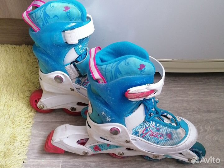 Коньки детские раздвижные