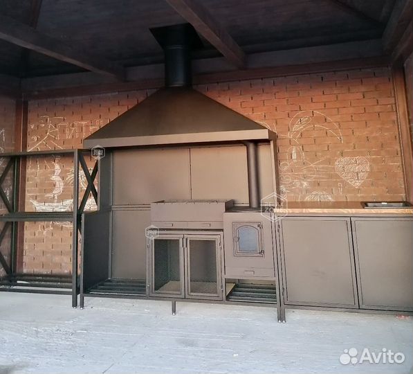 Мангал, мангальная зона, мангальный комплекс