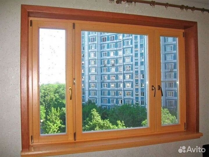 Окно пластиковое остекление балконов