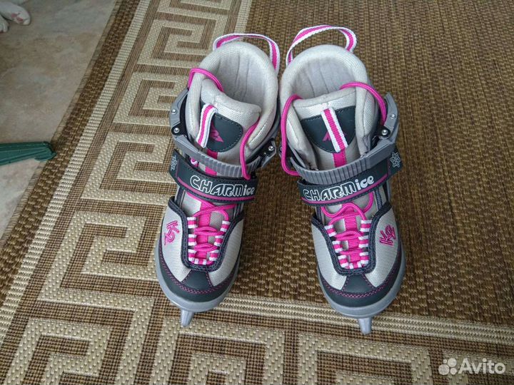 Коньки K2 Charm Ice раздвижные