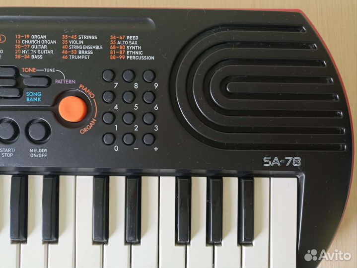 Синтезатор Casio SA-78