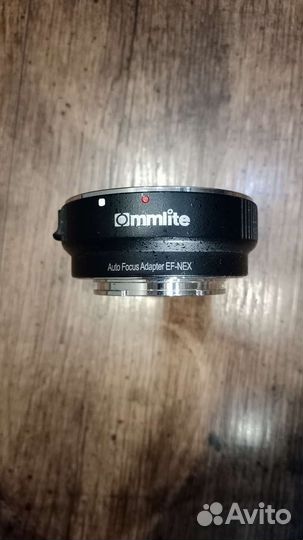 Переходник адаптер автофокусом canon EF - sony E