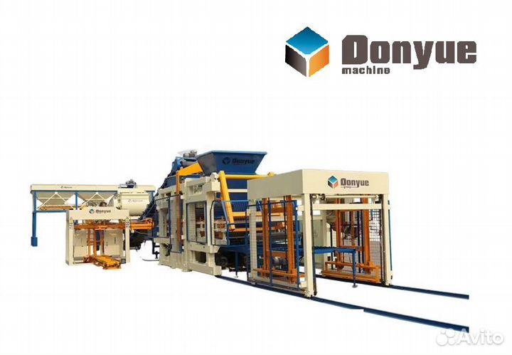 QT10-15 Автомат. вибропресс для плитки и блоков