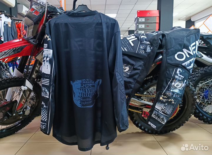Комплект джерси + мотоштаны oneal element attack