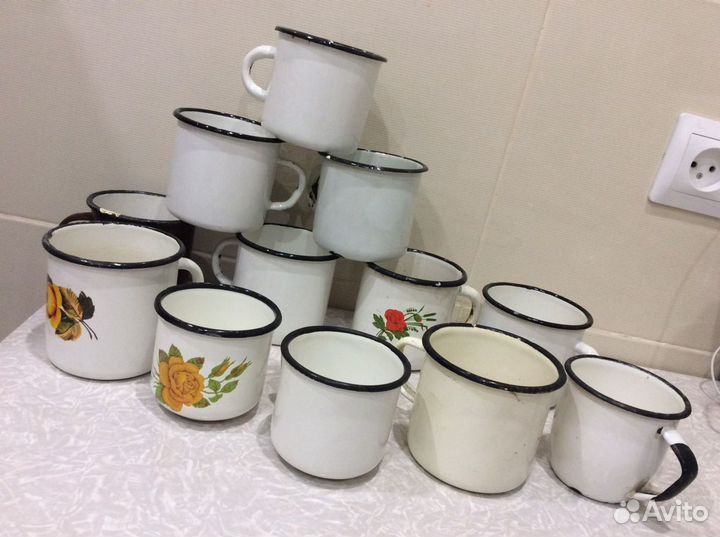 Кружка эмалированная СССР