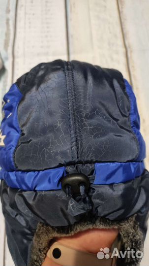 Шапка зимняя новая до 52 обхвата