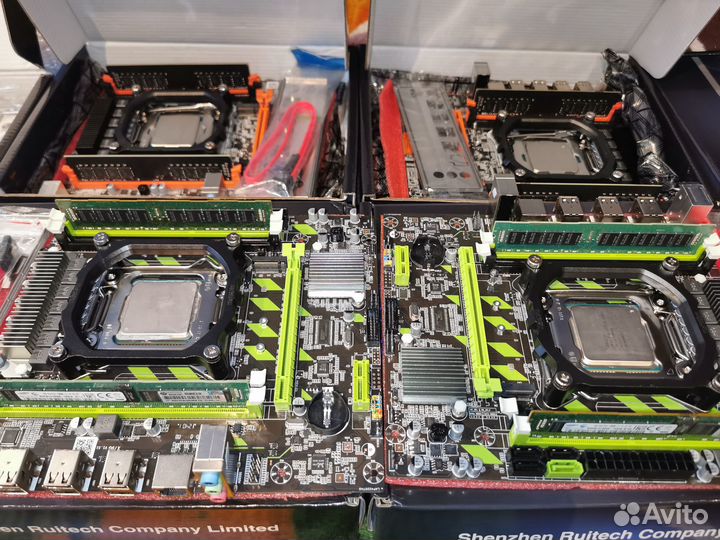 Комплект для сборки пк 8 ядер/12 ядер X79 X99 16gb