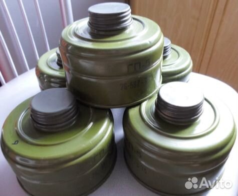 Фильтры на любой противогаз с резьбой Гп5 гп7 и др