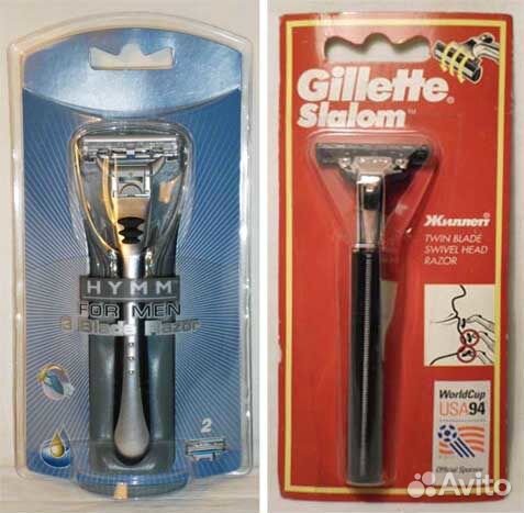 Бритва hymm США Gillet slalom Жиллет новая