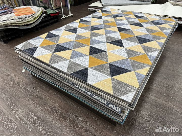 Палас 2х3 современный, Треугольники