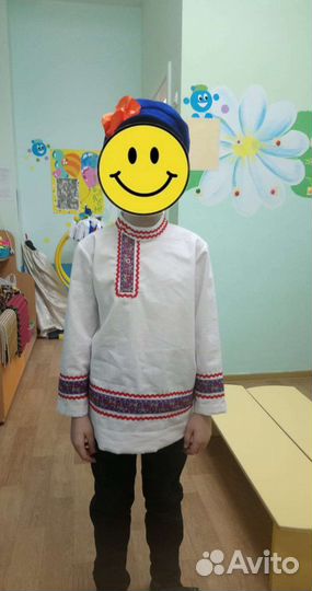 Рубашка для мальчика в народном стиле