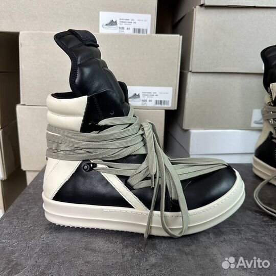 Rick owens geobasket megalace