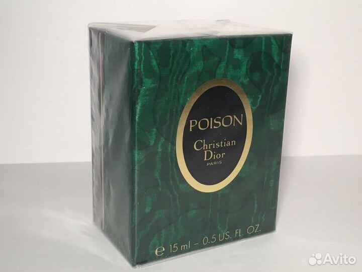 Винтаж духи Пуазон Poison Dior запечатаны 15 мл