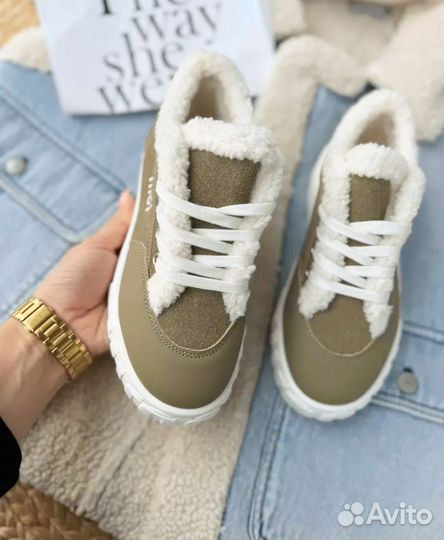 Кеды с мехом