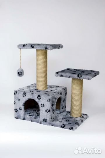 Домик для кошки, когтеточка, когтедралка