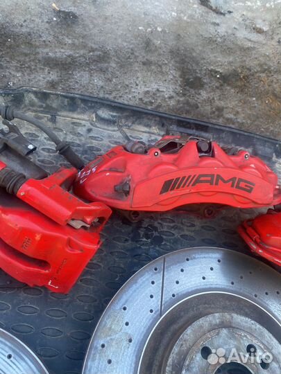 Тормозная система 6.3 amg mercedes w166