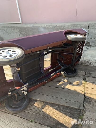 Педальная машинка СССР Радуга