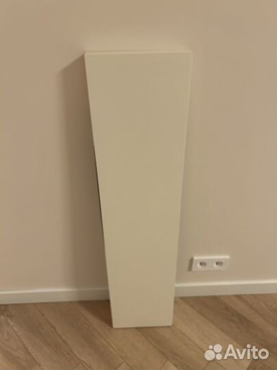 Полка настенная IKEA lack береза, белые