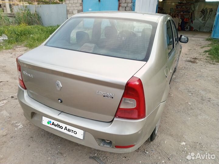 Renault Logan 1.4 МТ, 2012, 171 000 км