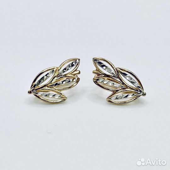 Золотые серьги