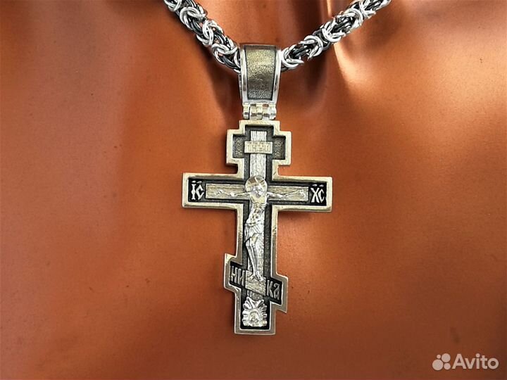 Крест серебро от Русской православной церкви