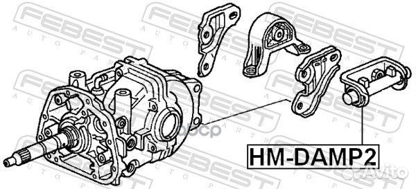 Демпфер заднего дифференциала (honda CR-V RD4/R