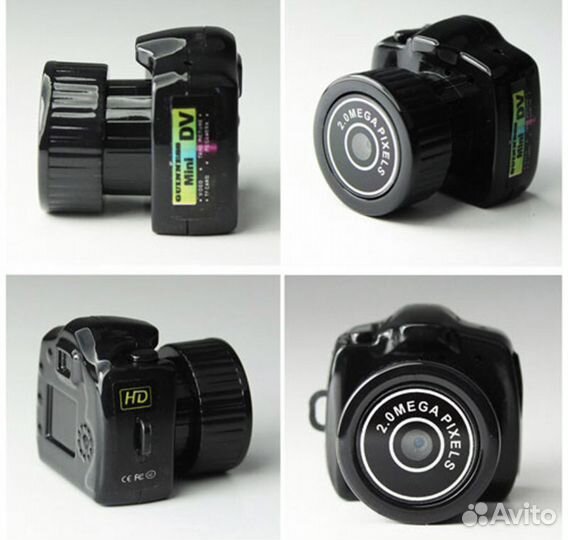 Миниатюрная HD-видеокамера с микрофоном