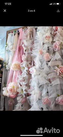 Свадебные украшения на машину аренда