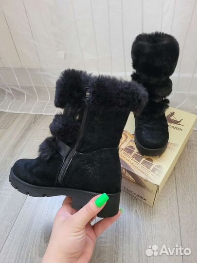 Полусапожки зимние на девочку