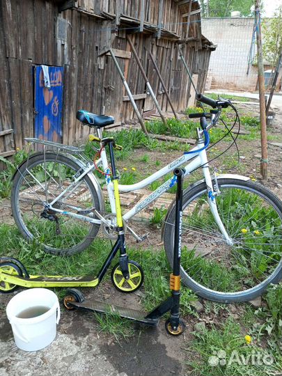 2 самоката без велика