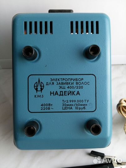 Электроприбор для завивки волос эщ 400220
