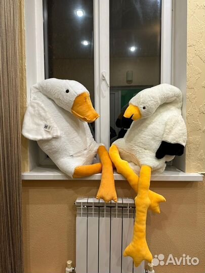 Мягкая игрушка гусь обнимусь