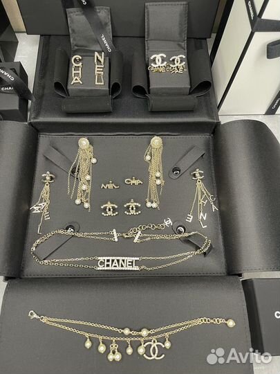 Серьги Chanel новые