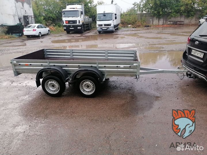Прицеп 817731.022 от мзса. Двухосный