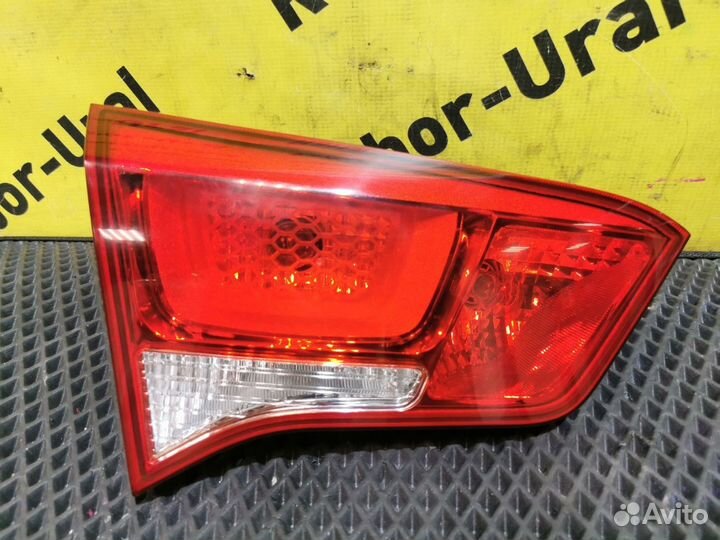 Фонарь задний левый внутренний оригинал Киа Рио 3