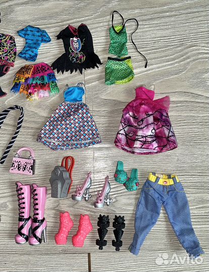 Вещи для кукол монстер хай, одежда monster high