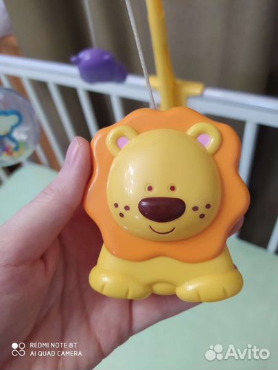 Мобиль на кроватку музыкальный детский