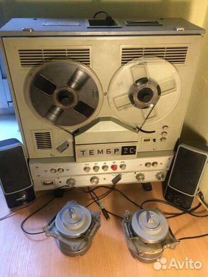 Катушечный трёхмоторный магнитофон «Тембр 2С»